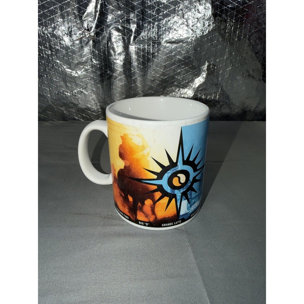 Starbucks Dallas City Mug Multicolor Ceramic Coffee Cup Travel Souvenir